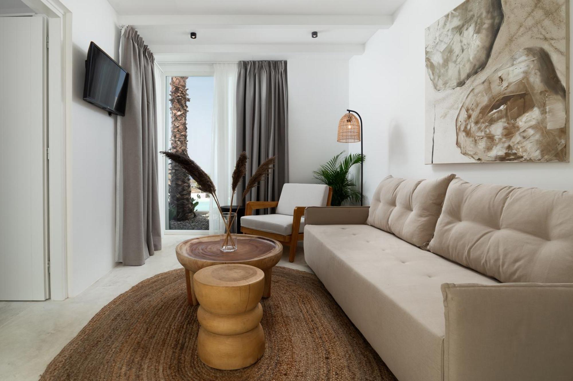 Golden Vista, Beachfront Suites By Explore Andros Bagian luar foto