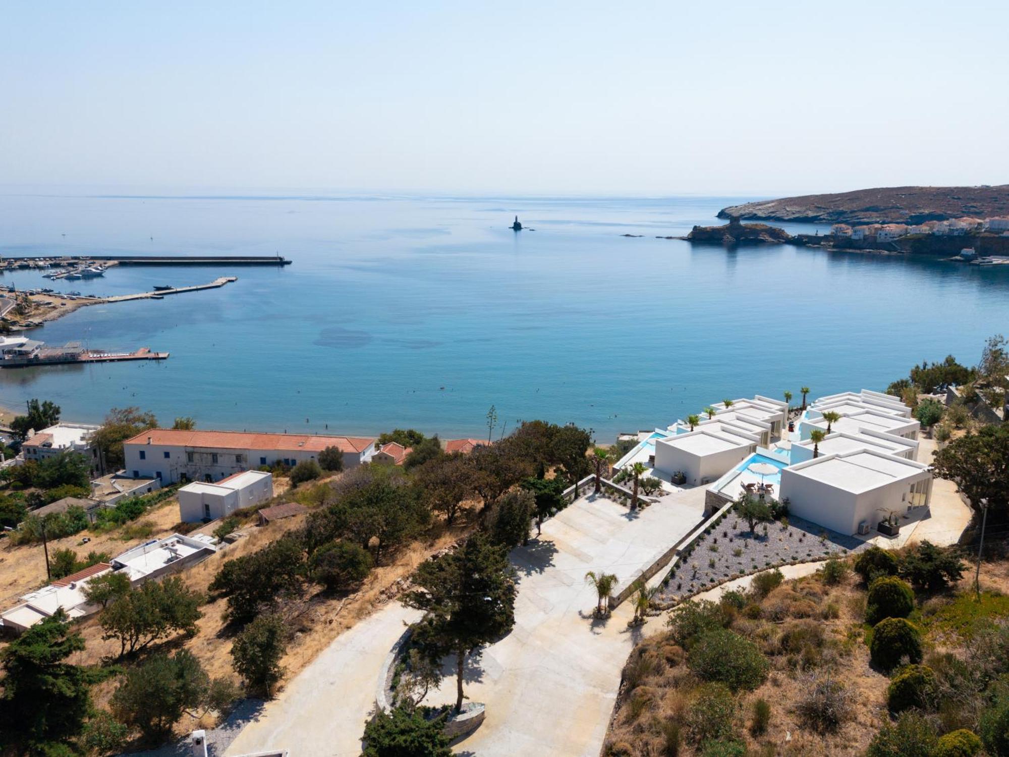 Golden Vista, Beachfront Suites By Explore Andros Bagian luar foto
