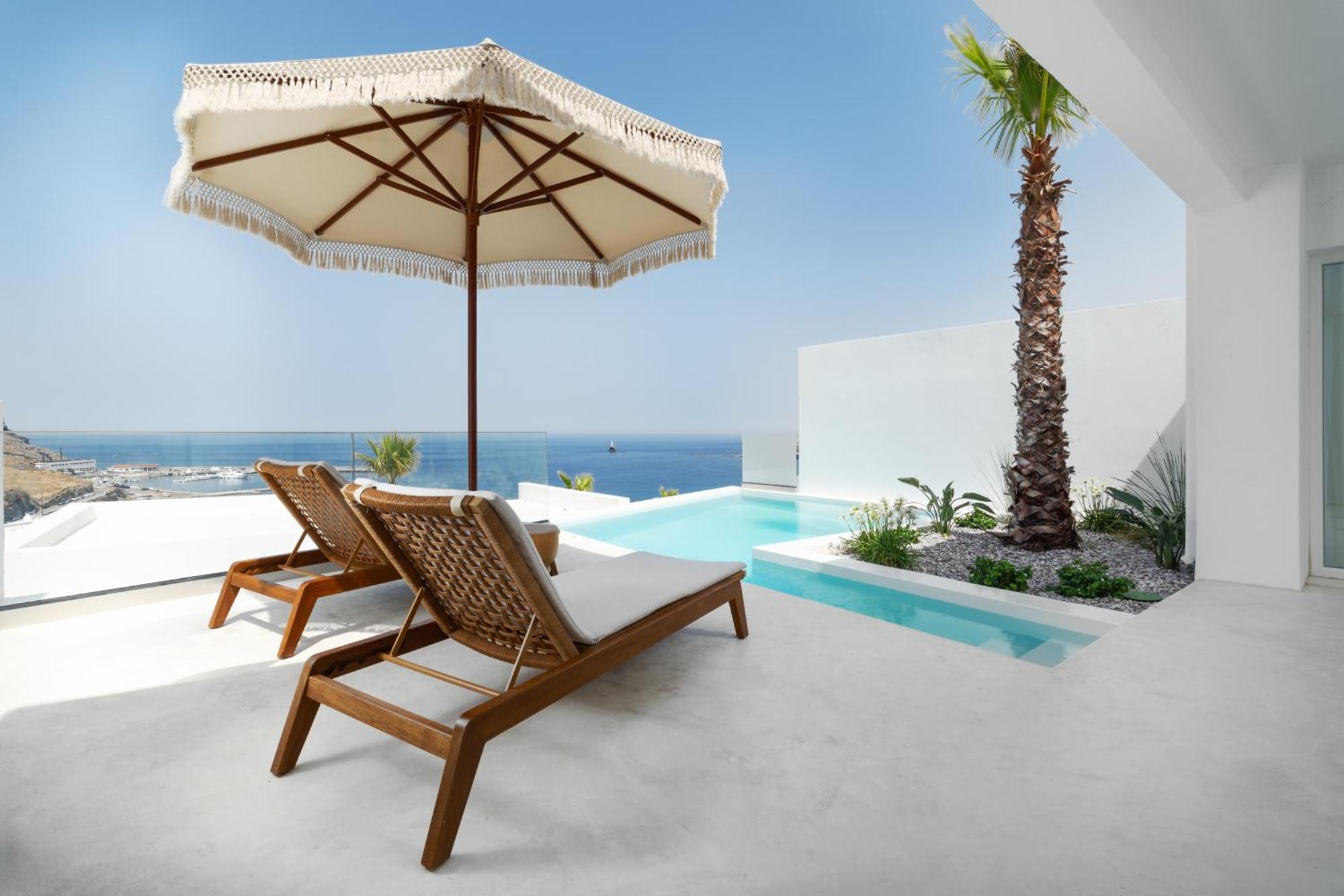 Golden Vista, Beachfront Suites By Explore Andros Bagian luar foto